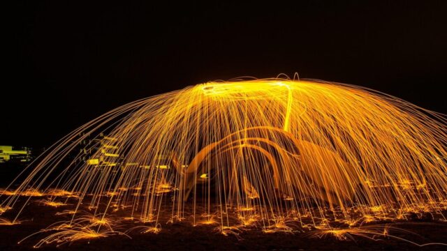 sparkland003 light painting, color, sparks
